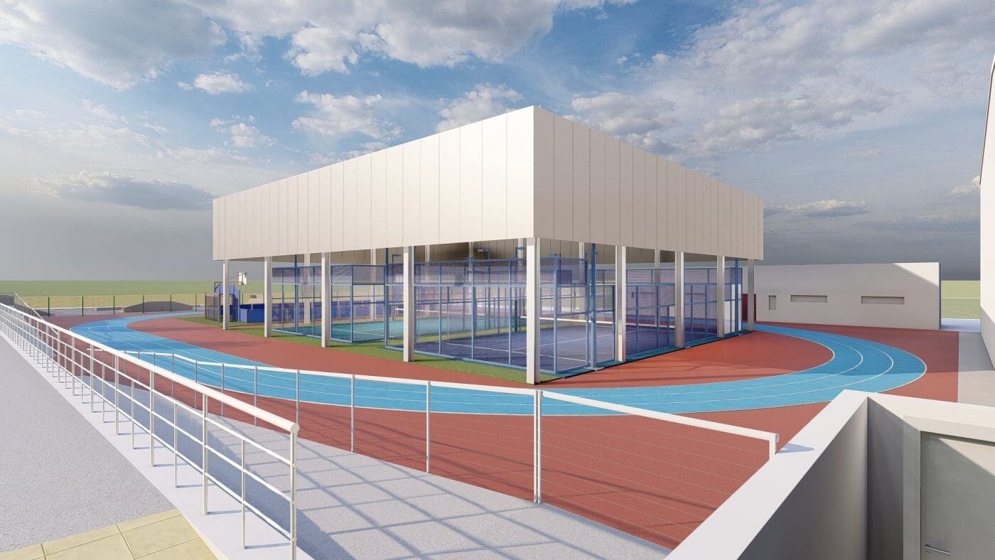 Lee más sobre el artículo La alcaldesa de Autol confía en que para noviembre estén listas las pistas de pádel y de atletismo y el auditorio municipal