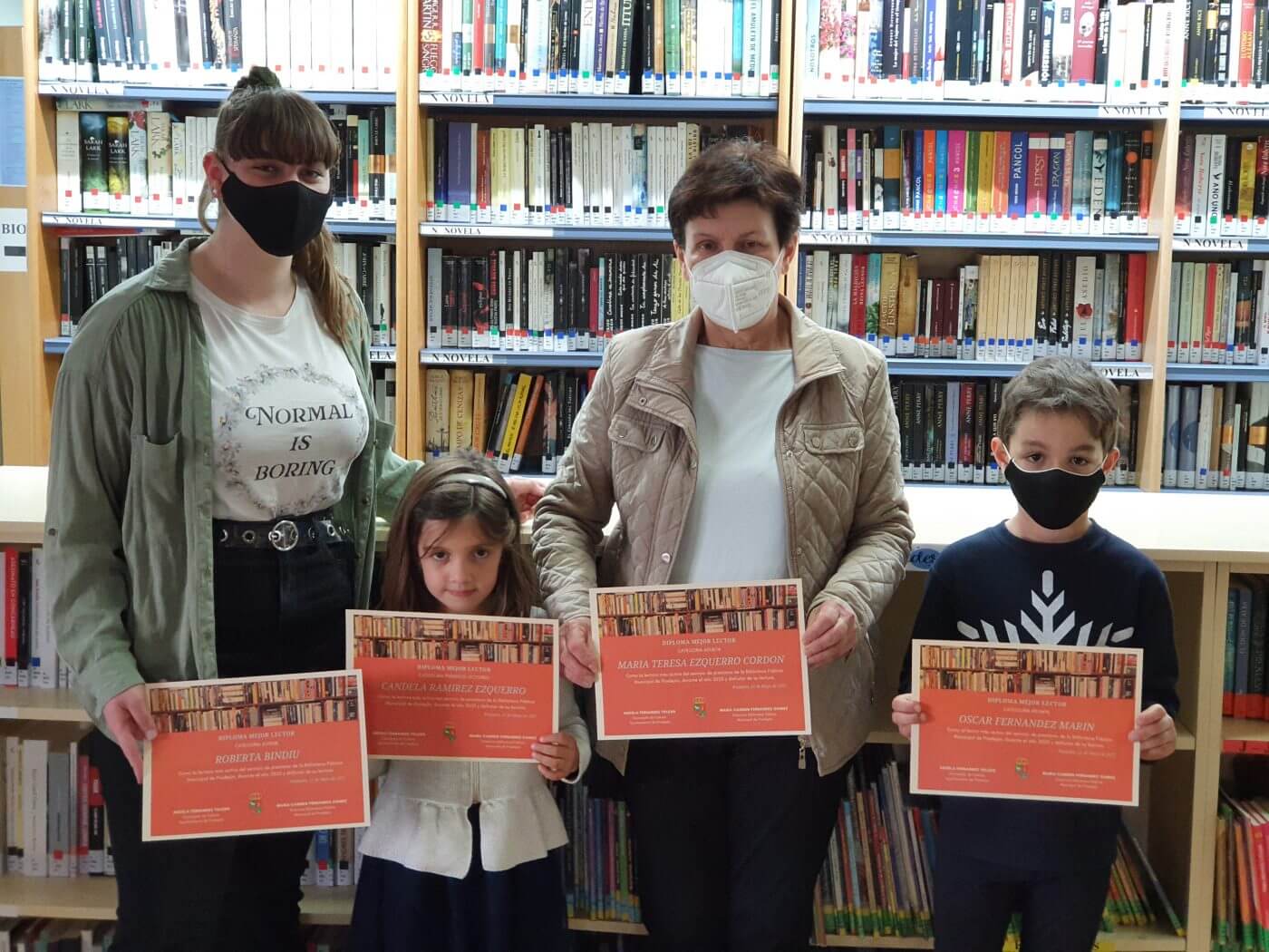 Lee más sobre el artículo La Biblioteca de Pradejón premia a sus lectores más activos