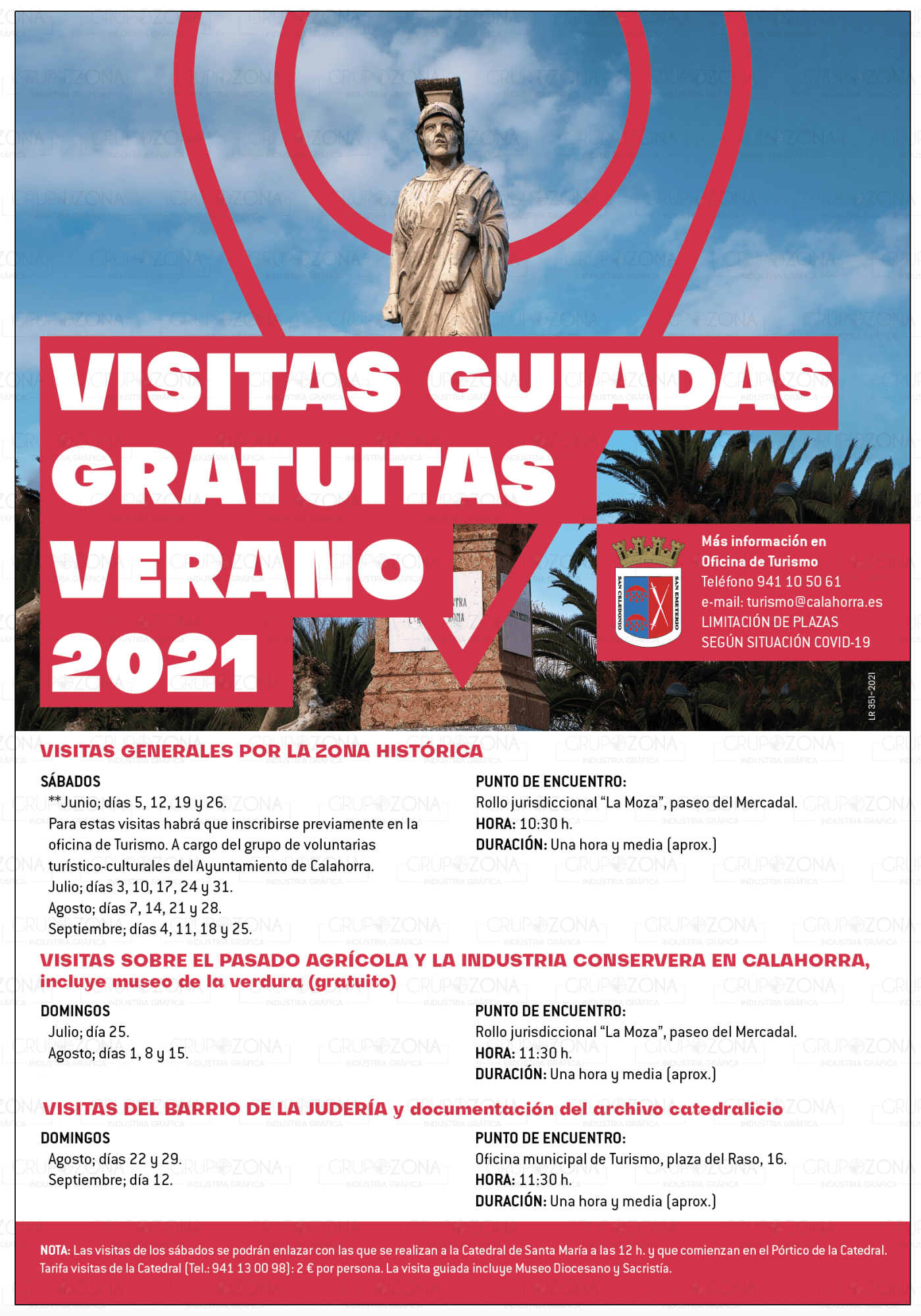 Lee más sobre el artículo El Ayuntamiento de Calahorra organiza este verano visitas guiadas por distintas zonas de la ciudad