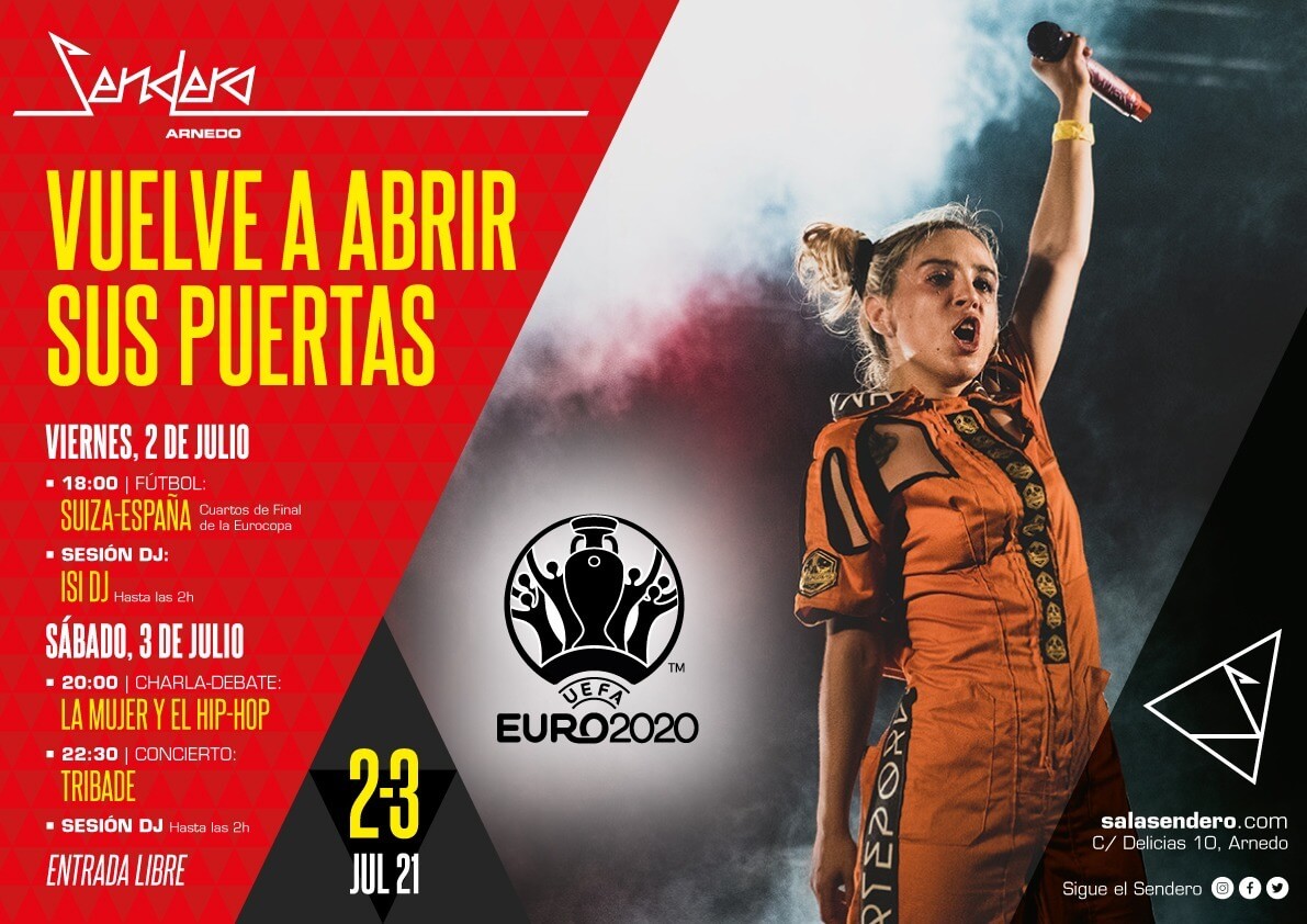 Lee más sobre el artículo La sala Sendero de Arnedo reabre este fin de semana con fútbol, música y una charla-debate sobre «La mujer y el hip hop»