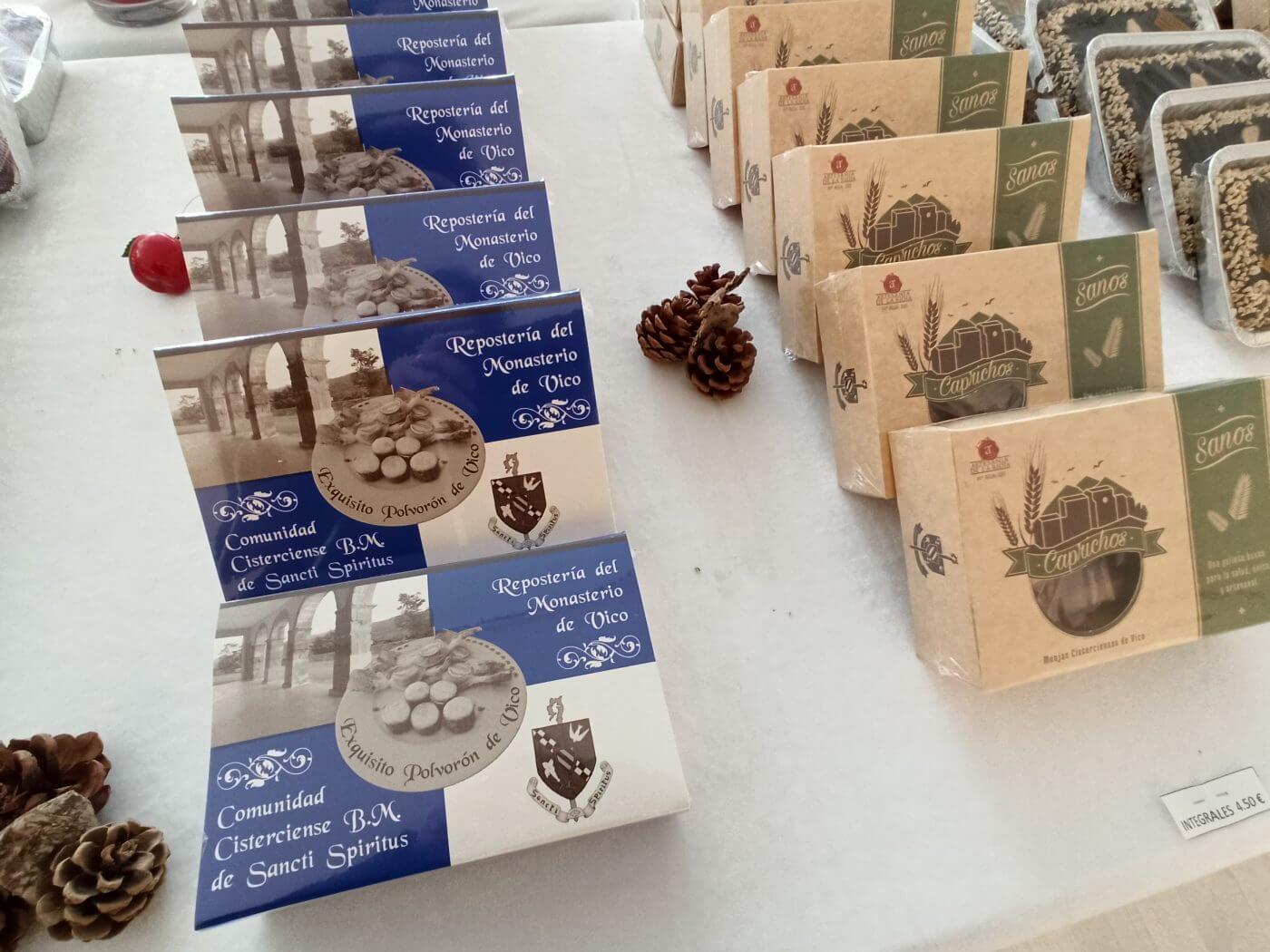 Lee más sobre el artículo La exposición de productos elaborados por las monjas de Vico recauda fondos en Arnedo para los damnificados por el volcán de La Palma