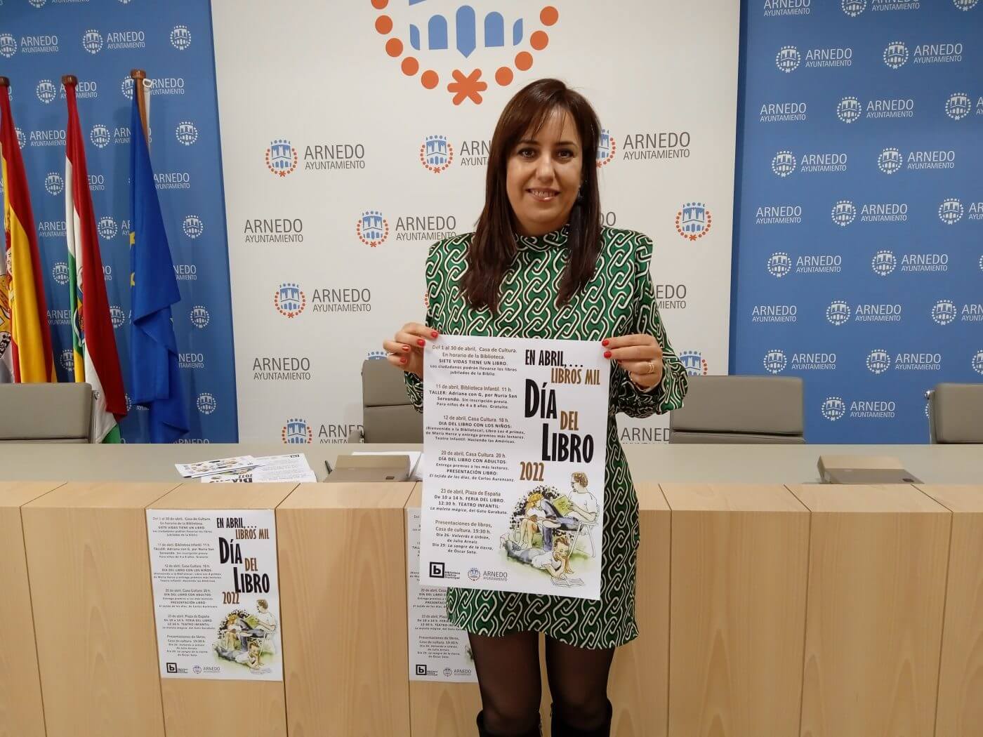 Lee más sobre el artículo Presentado el programa de actos en Arnedo en torno al ‘Día del Libro’