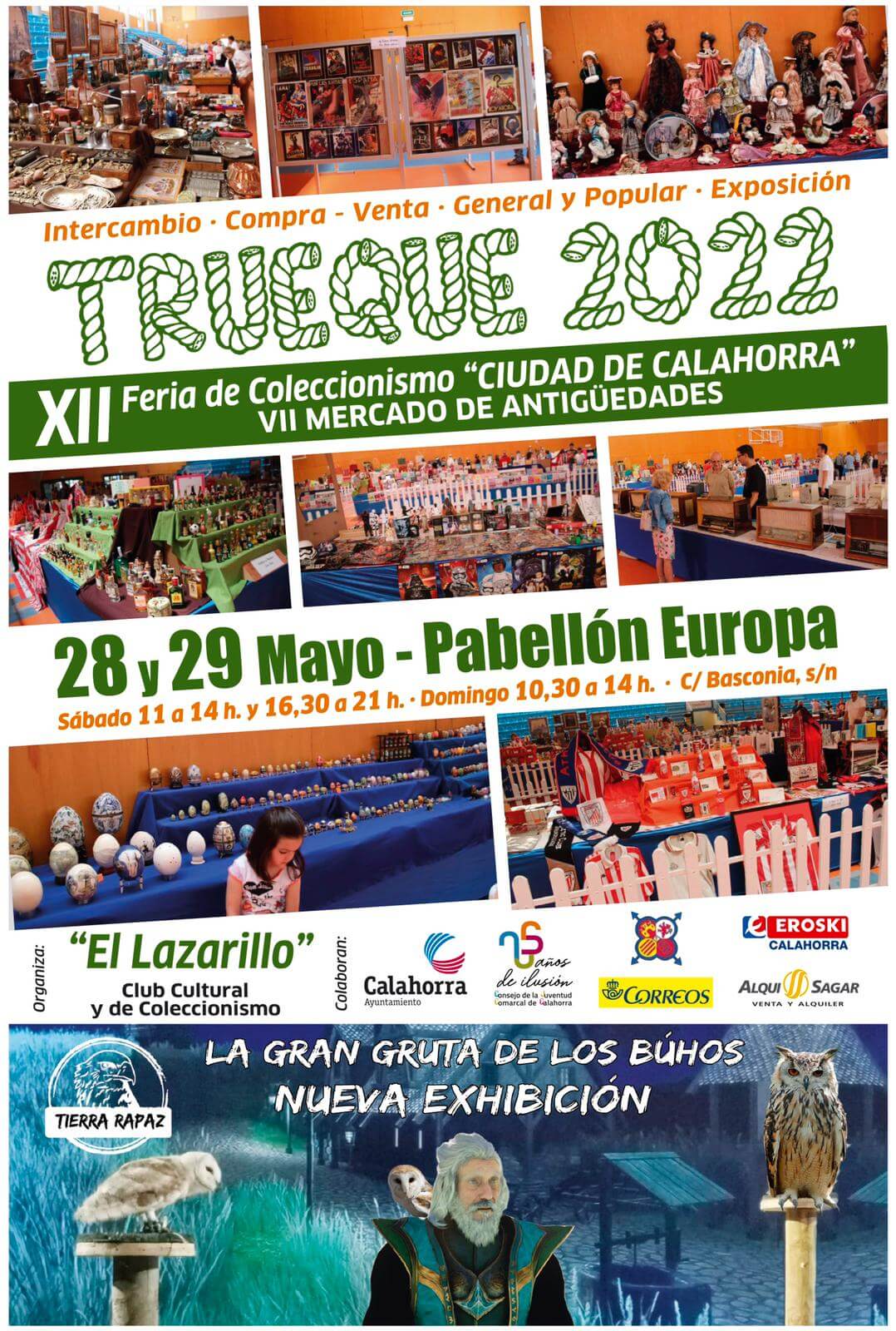 Lee más sobre el artículo El Club El Lazarillo este próximo fin de semana la «XII Feria de Coleccionismo Ciudad de Calahorra. Trueque 2022»