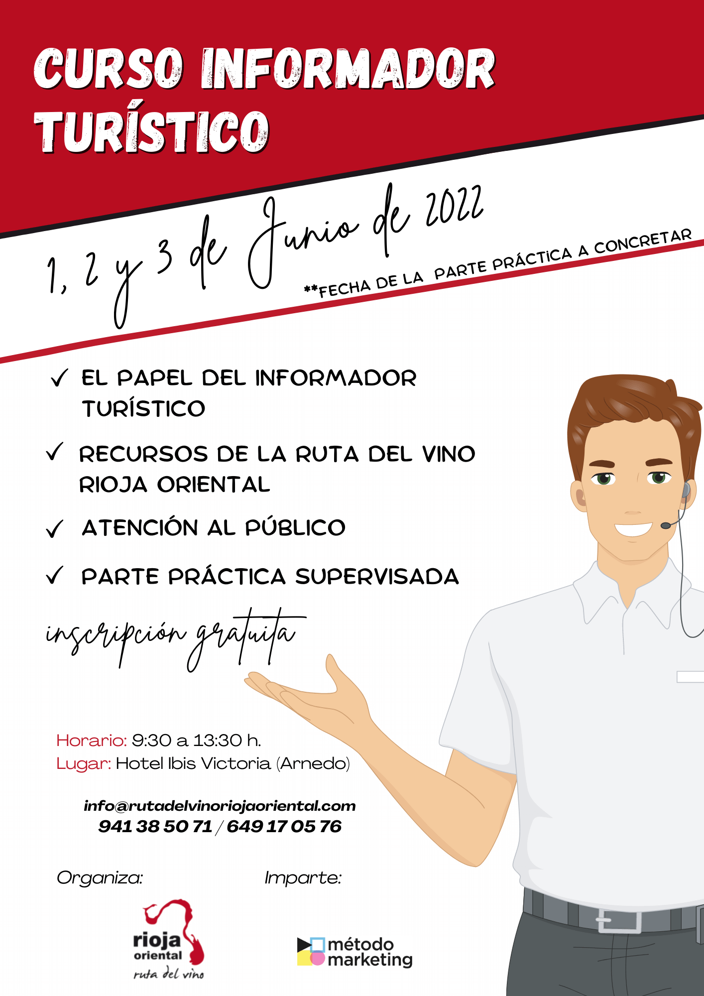 Lee más sobre el artículo La Ruta del Vino Rioja Oriental organiza en Arnedo un curso de formación de informadores turísticos