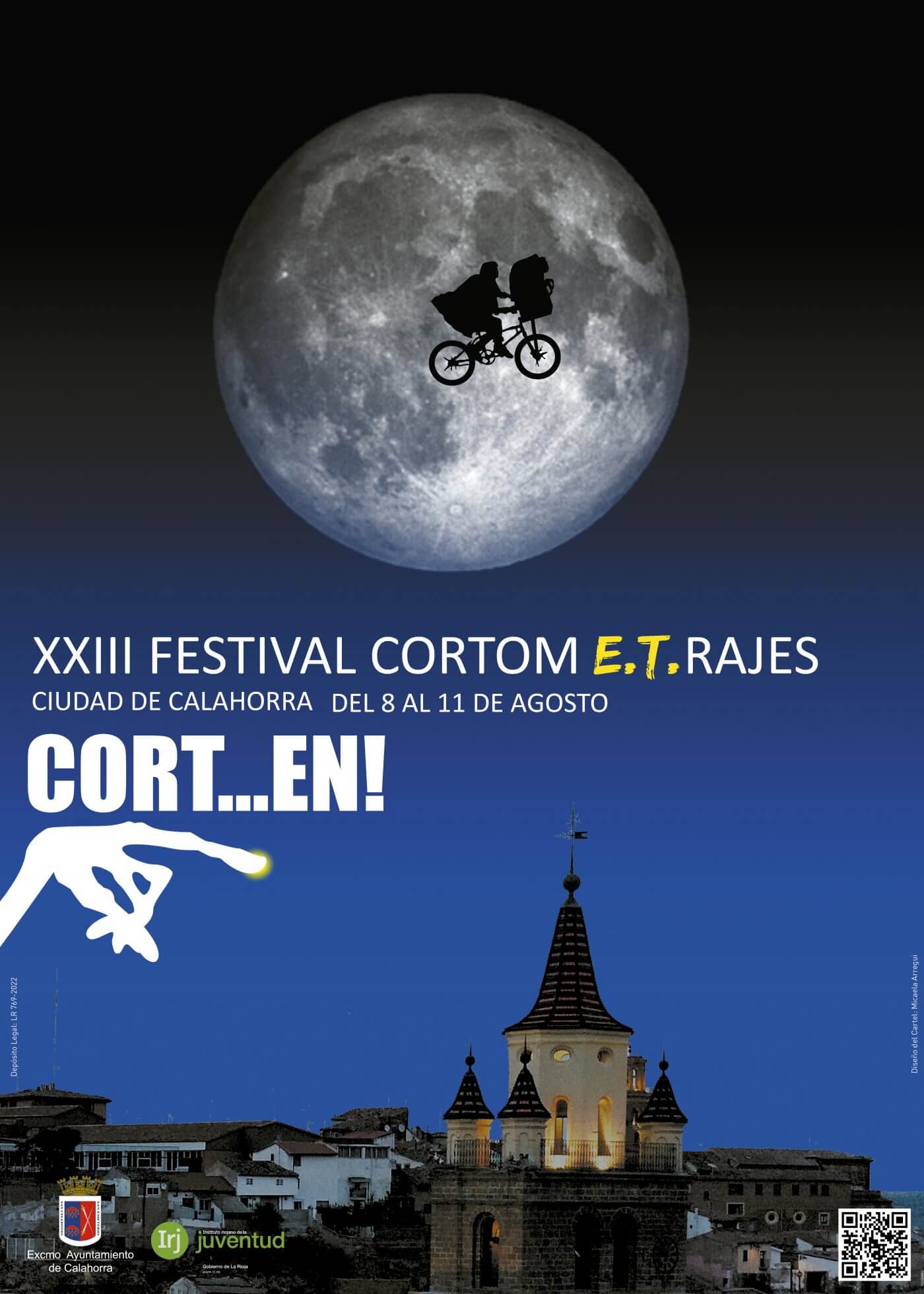 Lee más sobre el artículo La XXIII edición del festival de cine !Cort…En¡ Ciudad de Calahorra se celebrará del 8 al 11 de agosto