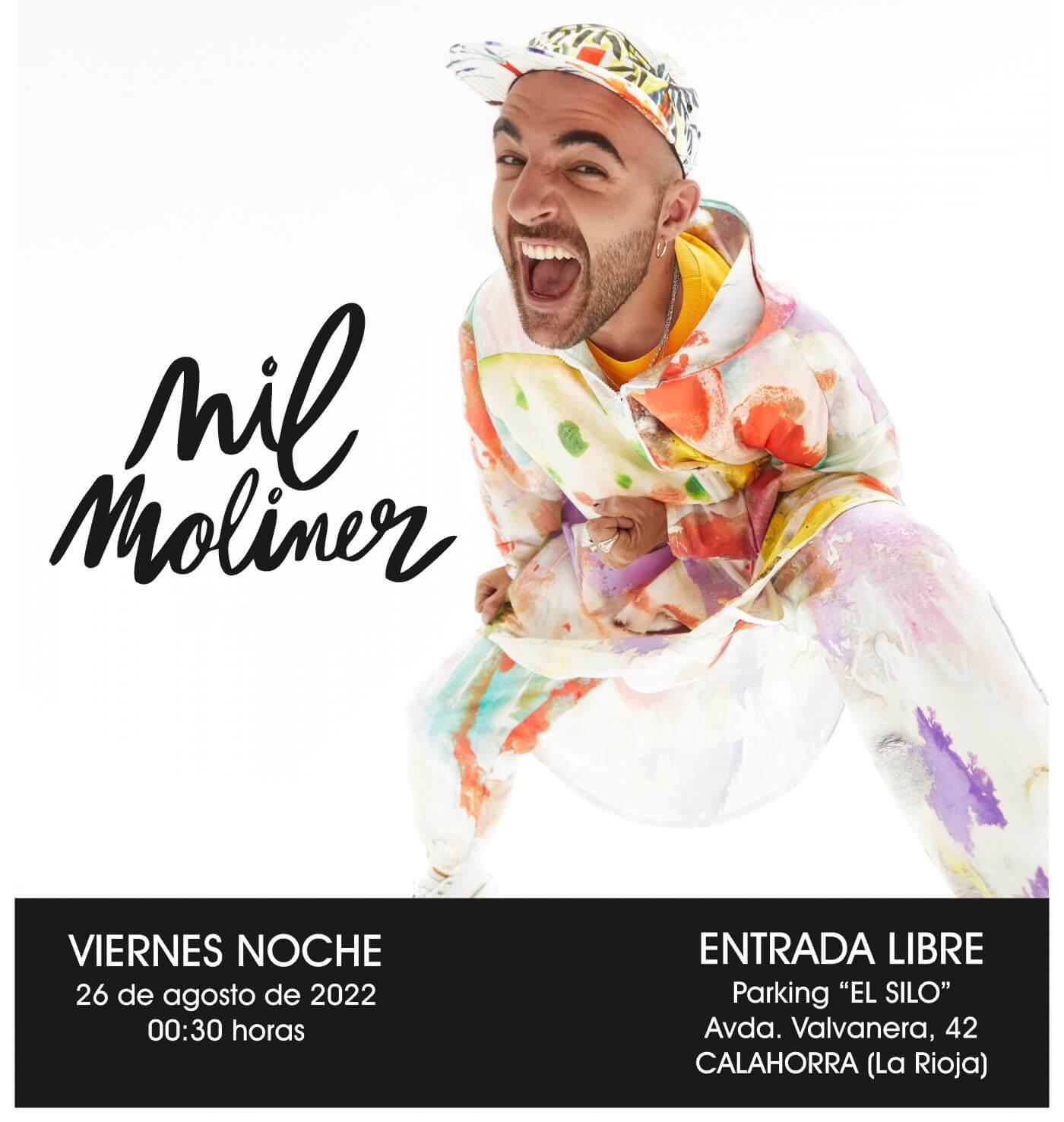 Lee más sobre el artículo Nil Moliner, Miss Caffeína y Varry Brava actuarán en las fiestas de agosto de Calahorra