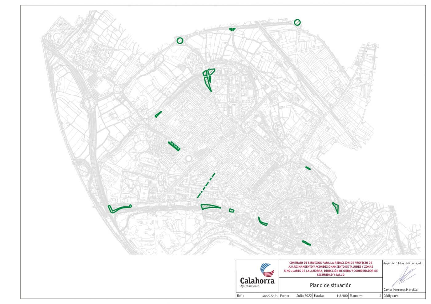Lee más sobre el artículo El Ayuntamiento de Calahorra contrata la redacción del proyecto de ajardinamiento de taludes y zonas singulares para la ampliación y mejora de zonas verdes