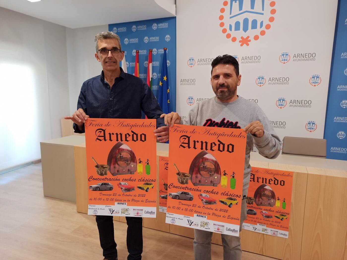 Lee más sobre el artículo El domingo 23 de octubre se celebrará en Arnedo una feria de antigüedades y concentración de coches clásicos