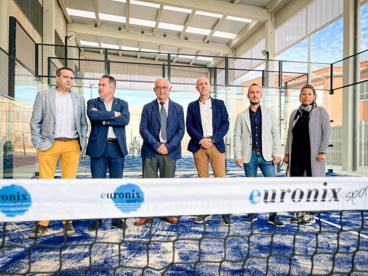 Lee más sobre el artículo Inauguradas dos pistas de pádel en Pradejón en las que se han invertido 229.000 euros, con una subvención del 37% del Gobierno de La Rioja