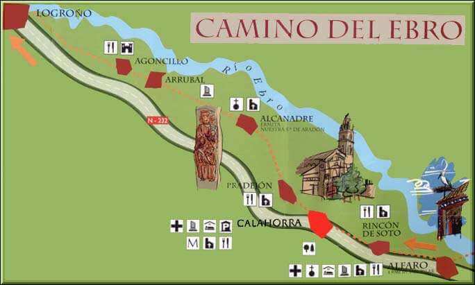 Lee más sobre el artículo Incoado el expediente para declarar como Bien de Interés Cultural el Camino Jacobeo del Ebro