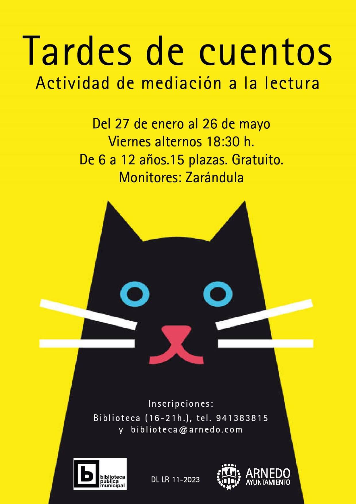 Lee más sobre el artículo La biblioteca municipal de Arnedo organiza un taller de animación a la lectura para niños de 6 a 12 años