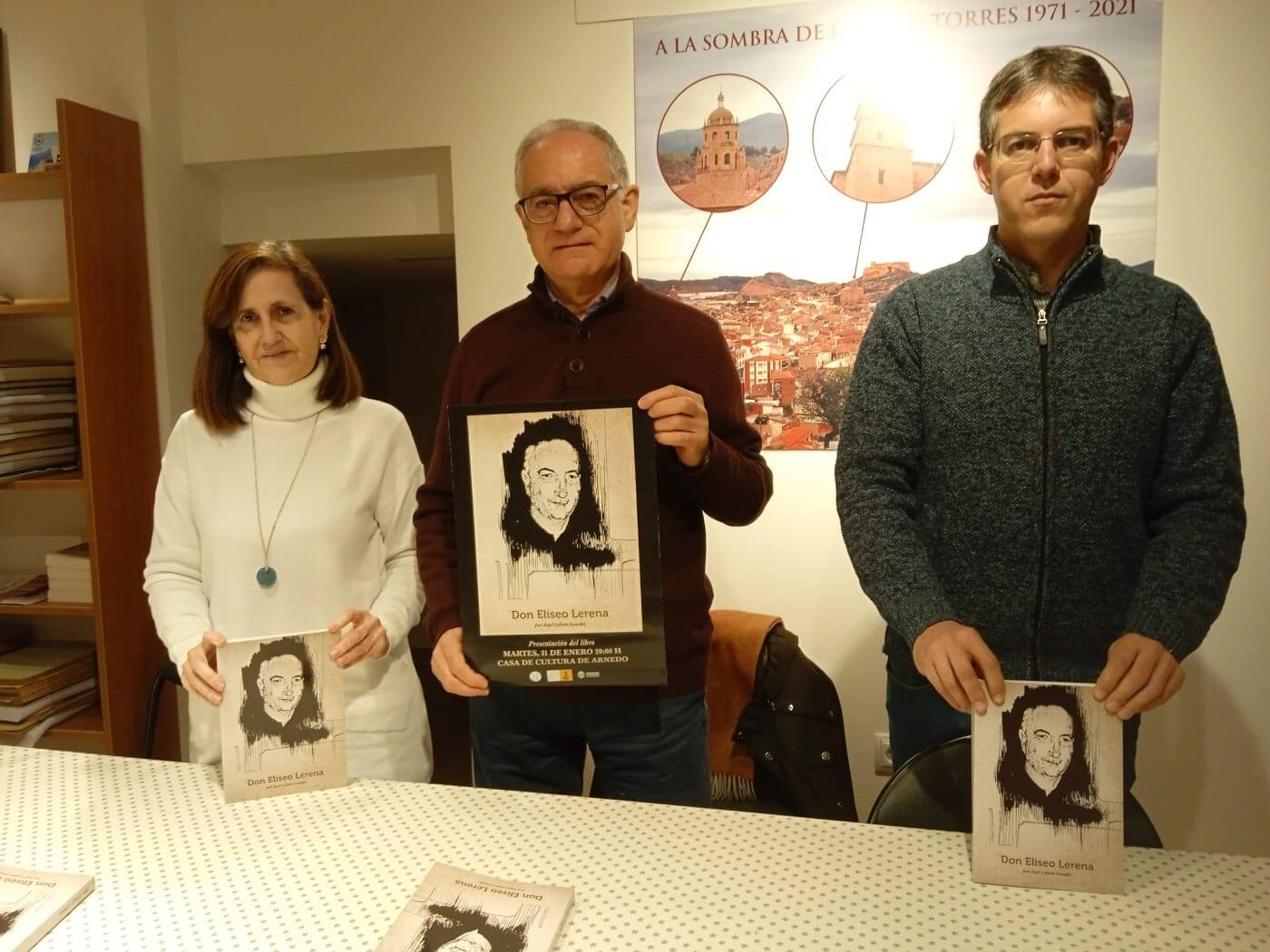 Lee más sobre el artículo El martes 31 de enero se presenta en la Casa de Cultura de Arnedo el libro «Don Eliseo Lerena»