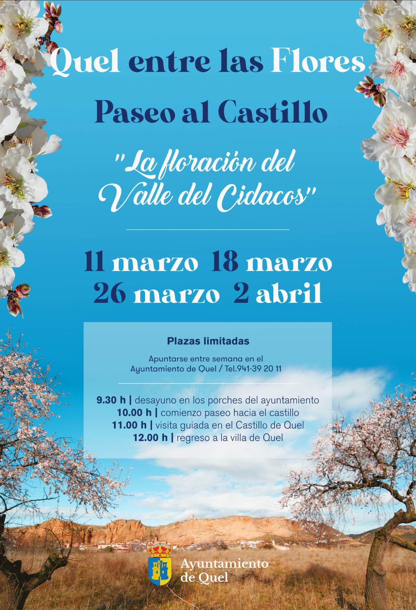 Lee más sobre el artículo El ayuntamiento queleño retoma la actividad «Quel entre las flores»