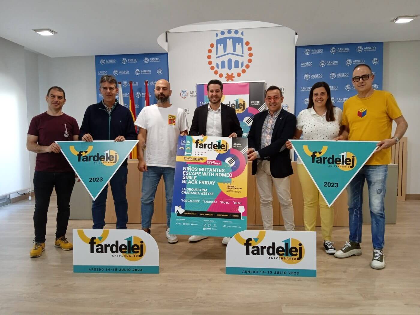 Lee más sobre el artículo El Fárdelej de Arnedo celebrará su décimo aniversario, los días 14 y 15 de julio, con todos sus conciertos gratuitos
