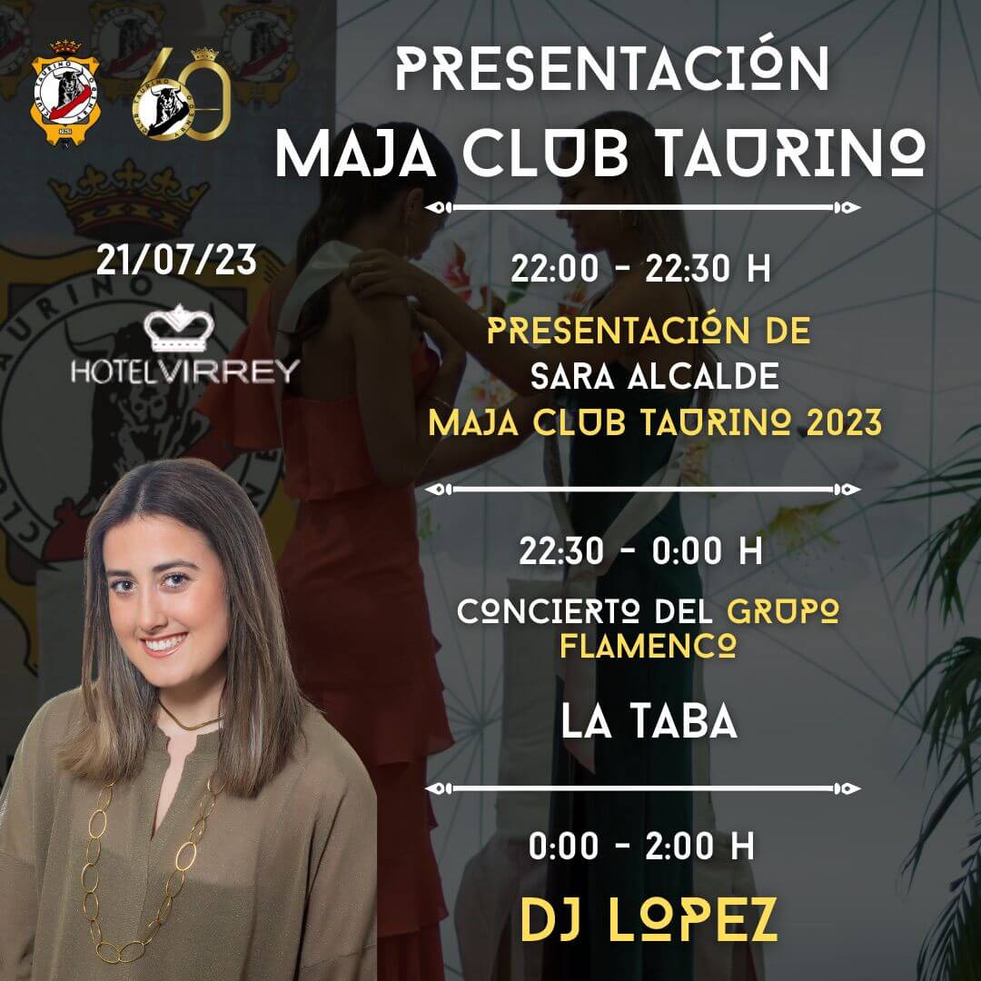 Lee más sobre el artículo El Club Taurino Arnedano prepara una exposición con motivo de su 60 aniversario y presenta el viernes a su «Maja 2023», Sara Alcalde Medel