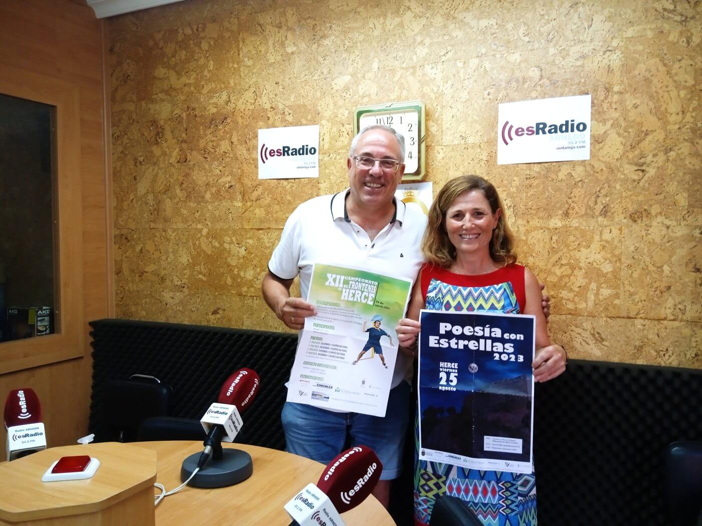 Lee más sobre el artículo Herce celebra su VI ‘Poesía con estrellas’ y el XII Campeonato de Frontenis