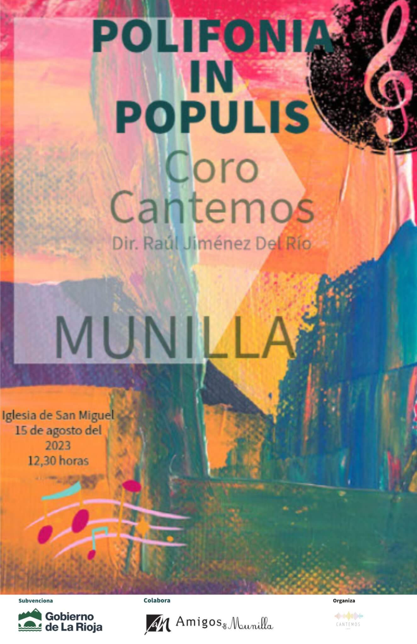 Lee más sobre el artículo Munilla acoge el martes 15 de agosto el primer concierto del programa ‘Polifonia in Populis’