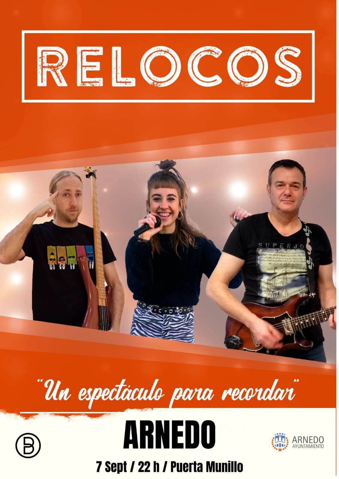 Lee más sobre el artículo El grupo ‘Relocos’ tocará en la verbena de la Virgen de Vico de Arnedo