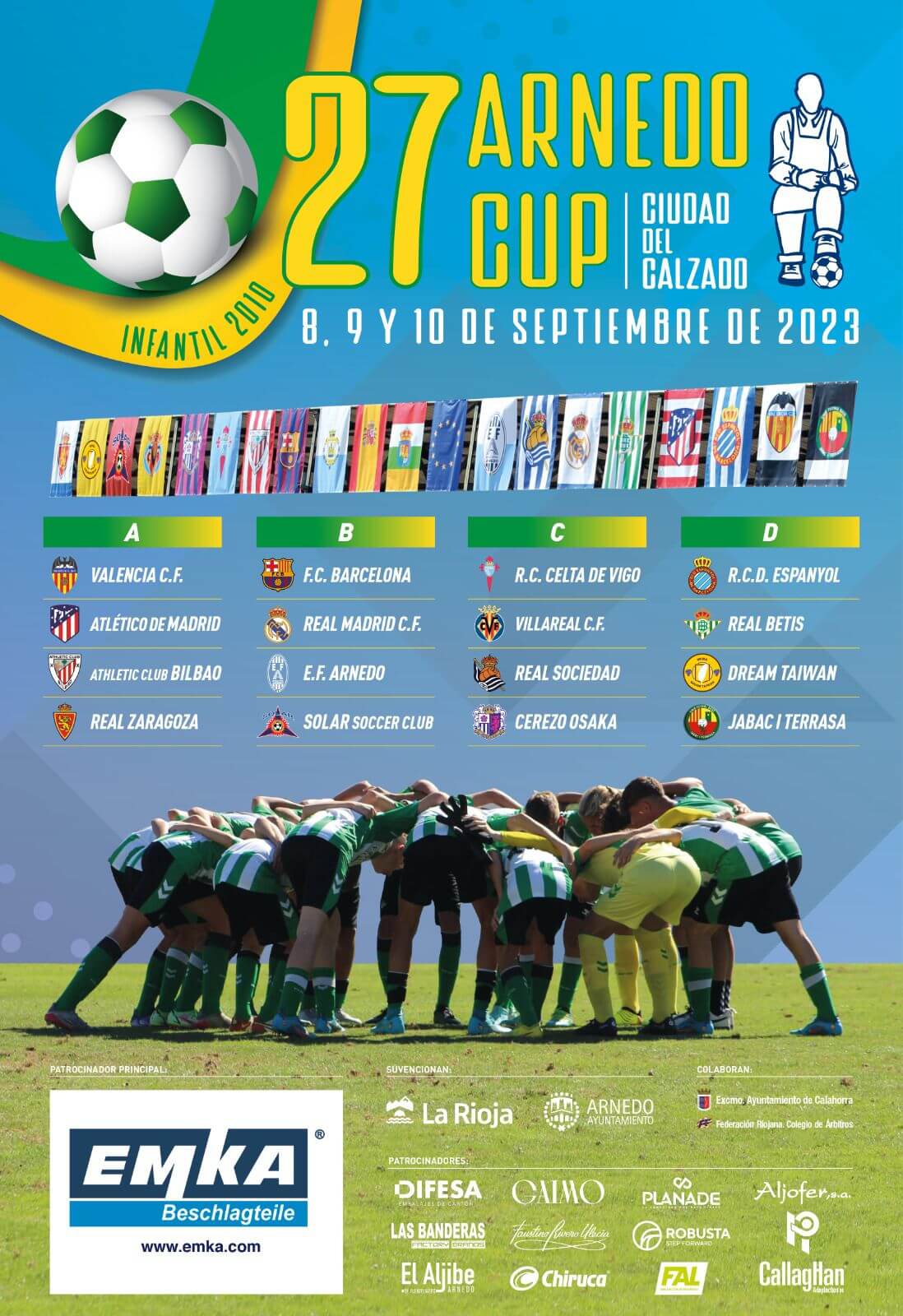 Lee más sobre el artículo Todo listo para el XXVII Torneo ‘Arnedo Cup’