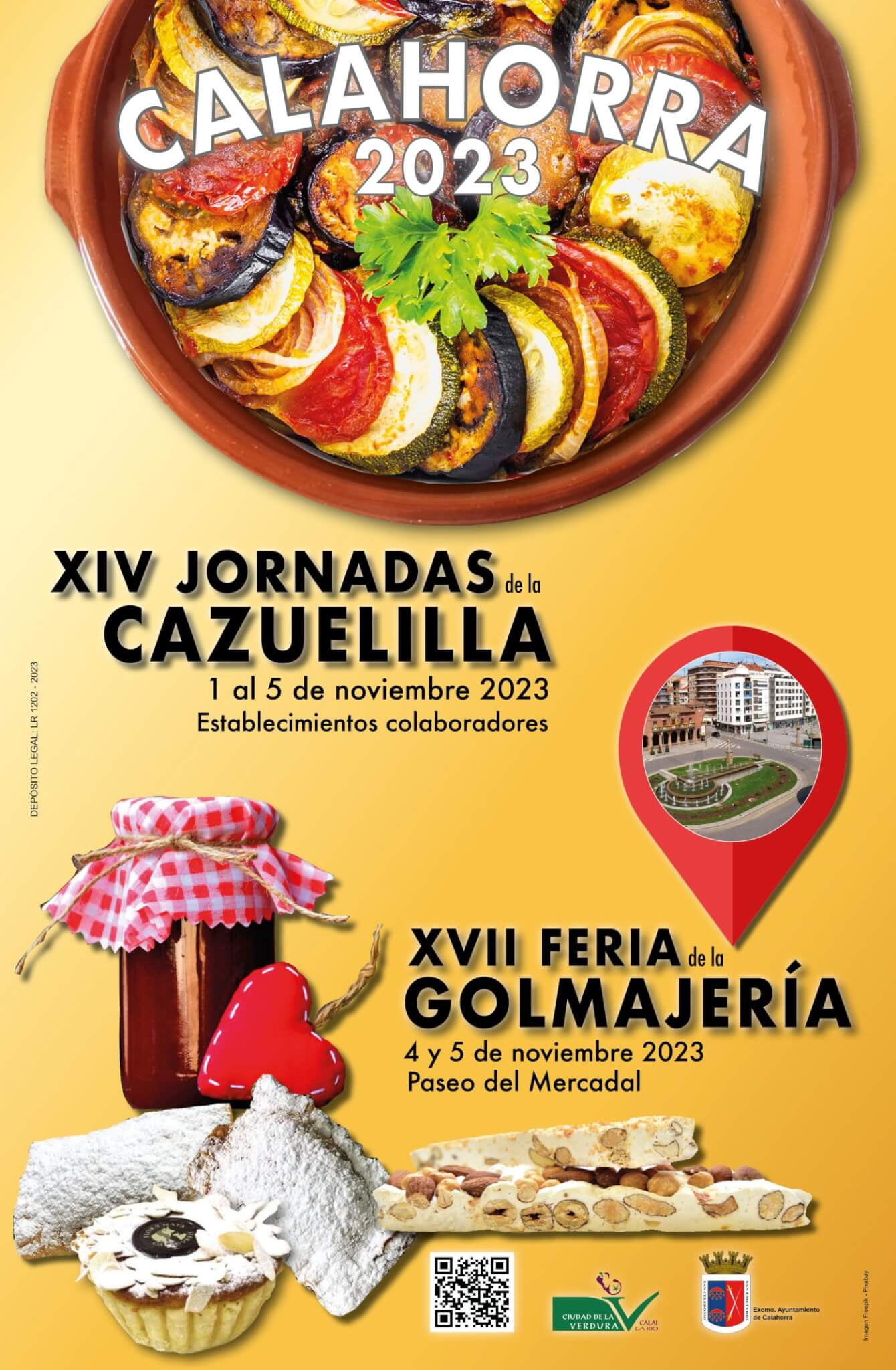 Lee más sobre el artículo La Feria de la Golmajería de Calahorra se celebra este sábado 4 y domingo 5 de noviembre con 18 expositores y actividades paralelas