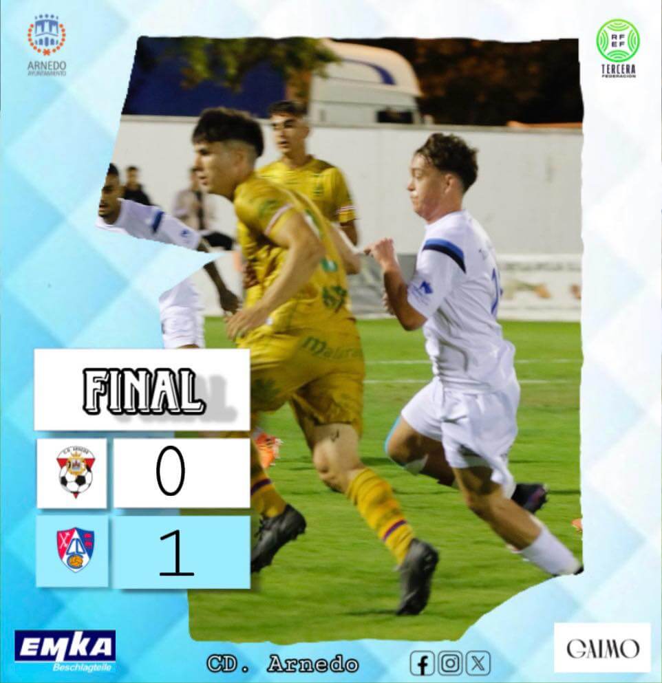 Lee más sobre el artículo El CD Arnedo jugará el domingo 22 de octubre en Rincón de Soto contra el Ríver Ebro, tras perder en ‘Sendero’ ante el Calahorra B