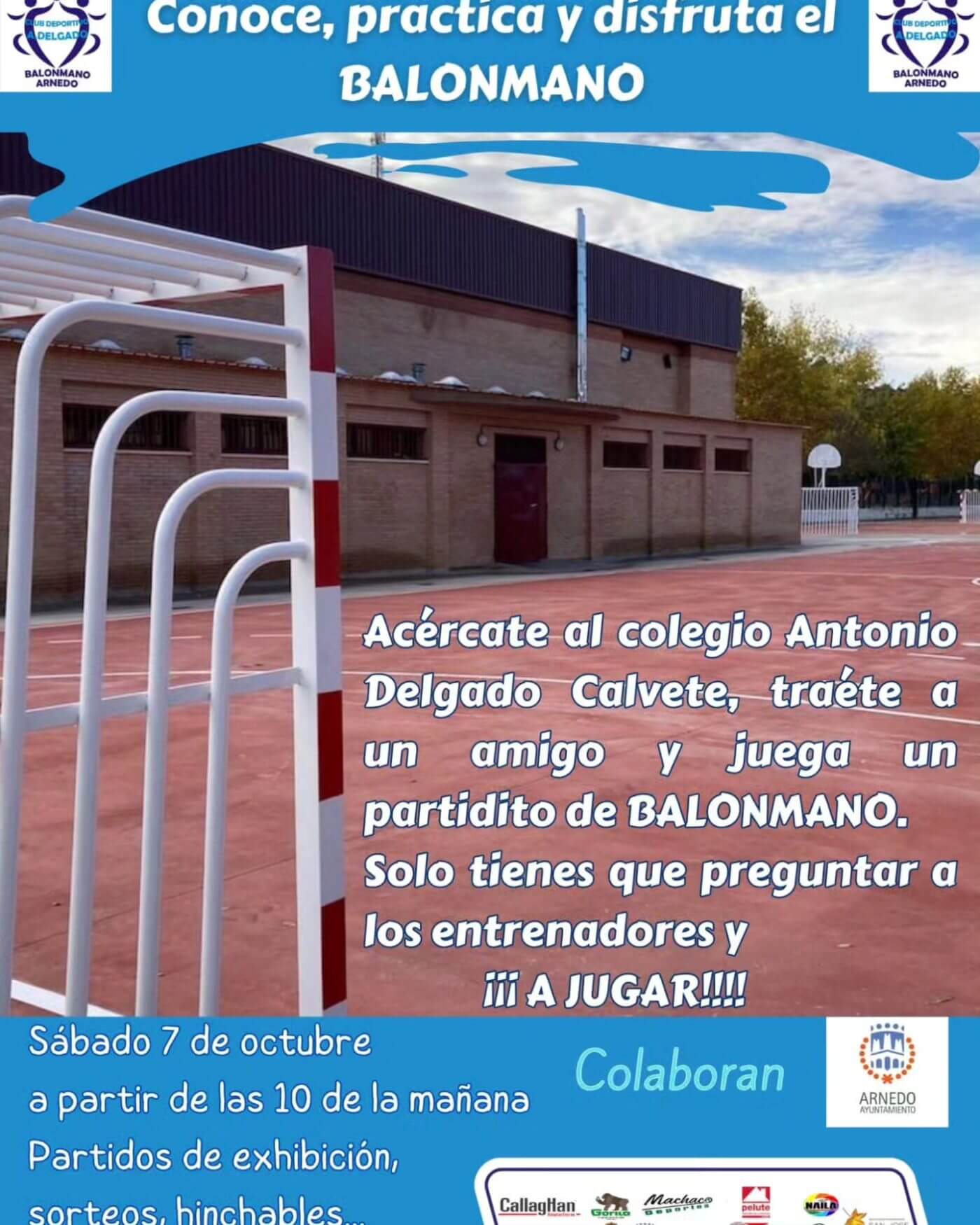 Lee más sobre el artículo El Club Balonmano Arnedo celebra este sábado 7 de octubre Jornadas de Puertas Abiertas