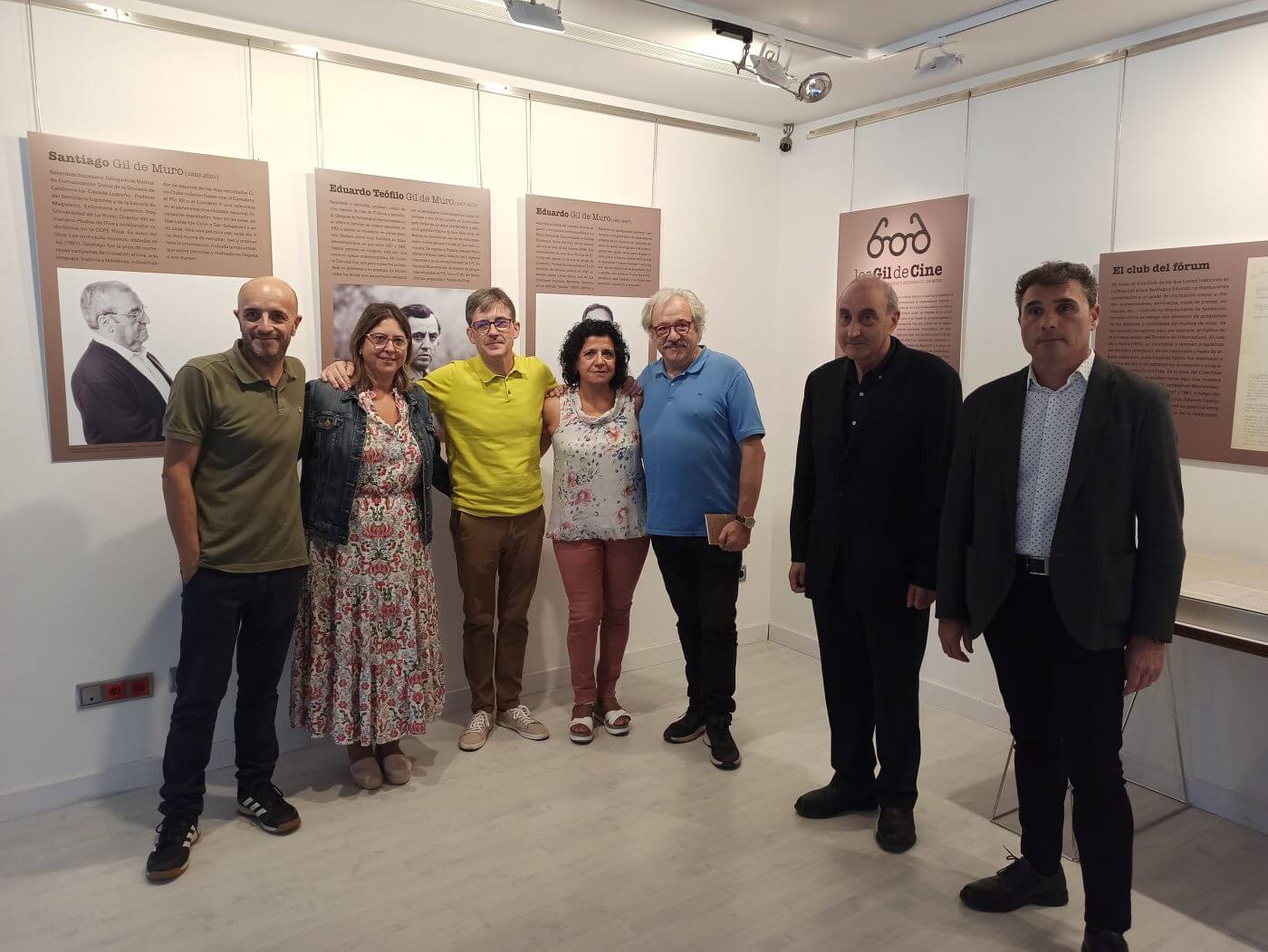 Lee más sobre el artículo El festival «Octubre Corto» de Arnedo inaugura la exposición «Los Gil de Cine» para rendir homenaje a los hermanos Eduardo, Santiago y Eduardo-Teófilo Gil de Muro