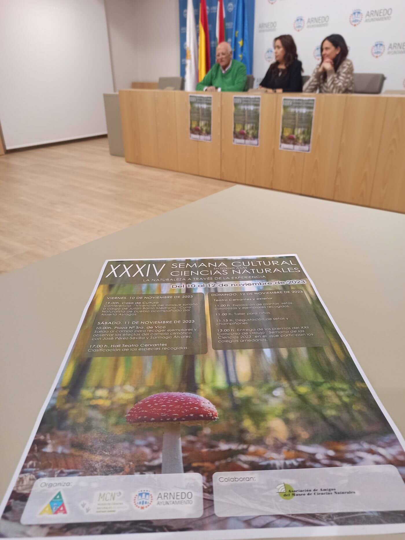 Lee más sobre el artículo La asociación Amigos de Arnedo organiza del 10 al 12 de noviembre la XXXIV Semana Cultural en torno a las Ciencias Naturales