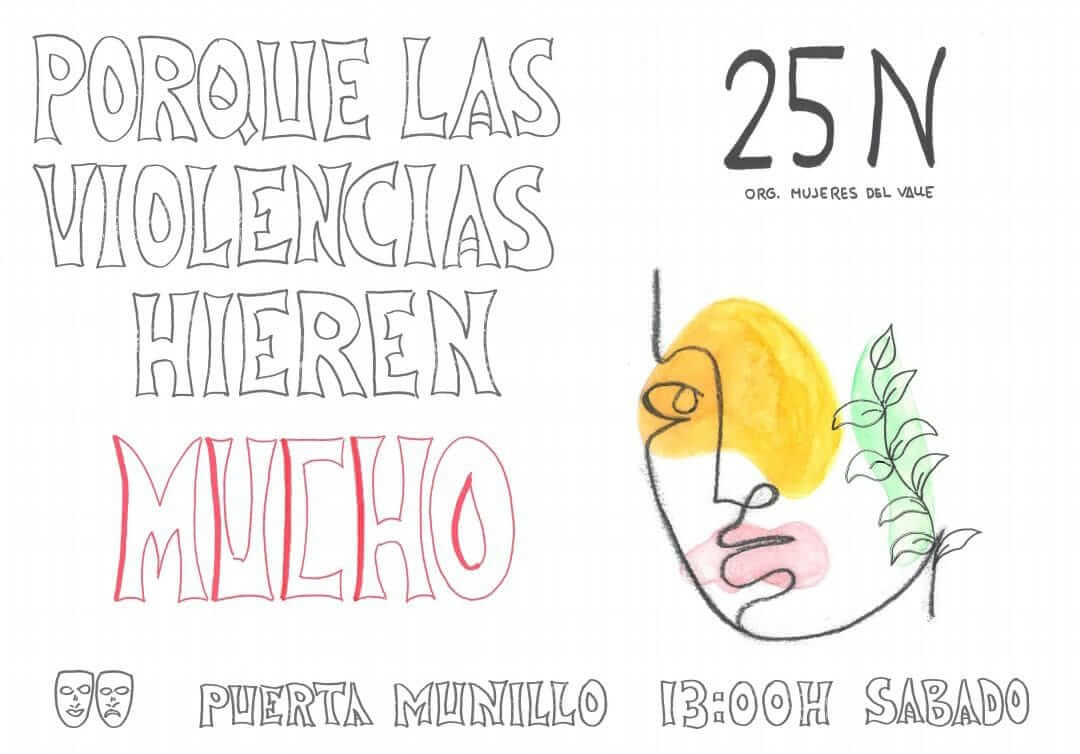 Lee más sobre el artículo El colectivo Mujeres del Valle del Cidacos convoca un acto en Arnedo el 25N con motivo del Día para la Eliminación de la Violencia contra la Mujer