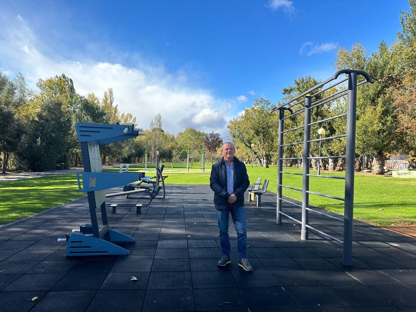 Lee más sobre el artículo Renovado el gimnasio al aire libre del Parque del Cidacos de Arnedo