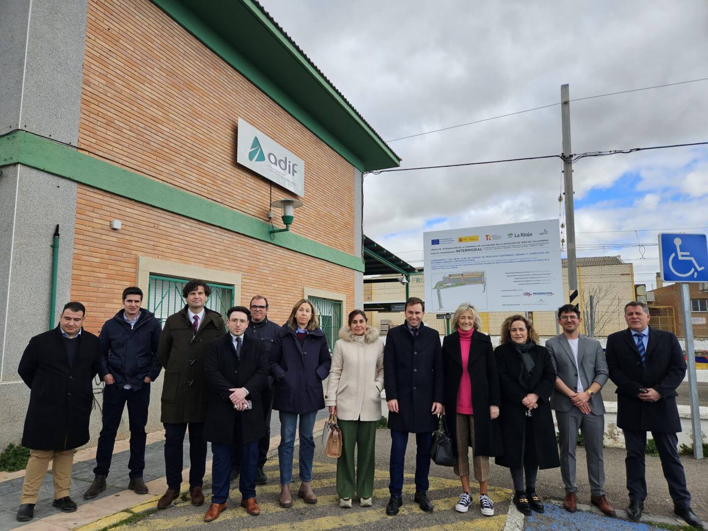 Lee más sobre el artículo Comienzan las obras de la estación intermodal de Calahorra que deberá estar finalizada en el primer trimestre de 2025 tras una inversión de 4,1 millones de euros