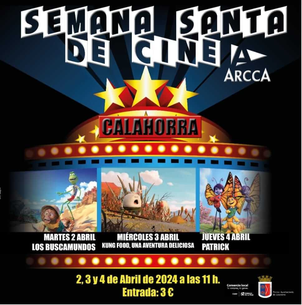 Lee más sobre el artículo Ciclo de cine infantil en Semana Santa en Calahorra