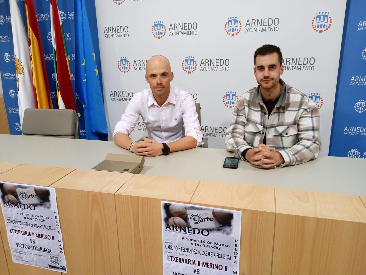 Lee más sobre el artículo El Festival de Pelota de las Fiestas de San José de Arnedo contará con los profesionales Etxebarría II y Merino y el arnedano David Garrido