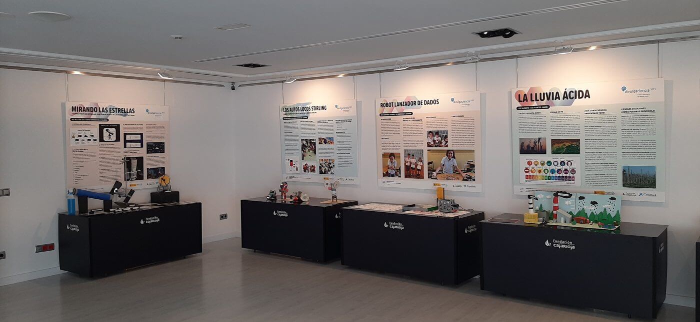 Lee más sobre el artículo El Centro Fundación Caja Rioja de Arnedo muestra la exposición ‘Divulgaciencia 23’