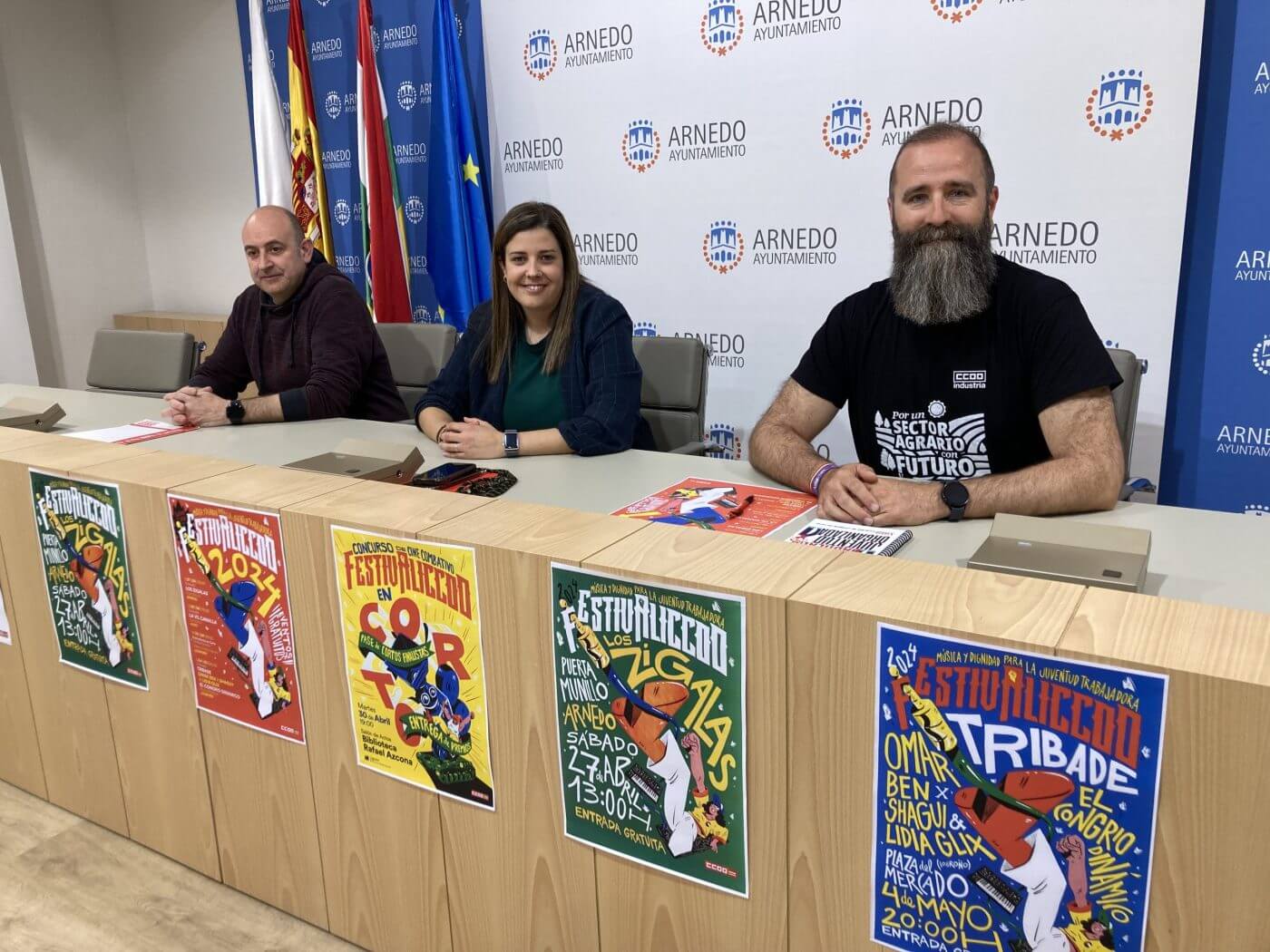 Lee más sobre el artículo El grupo riojano Los Zigalas actuará el 27 de abril en Arnedo dentro del III FestivaliCCOO