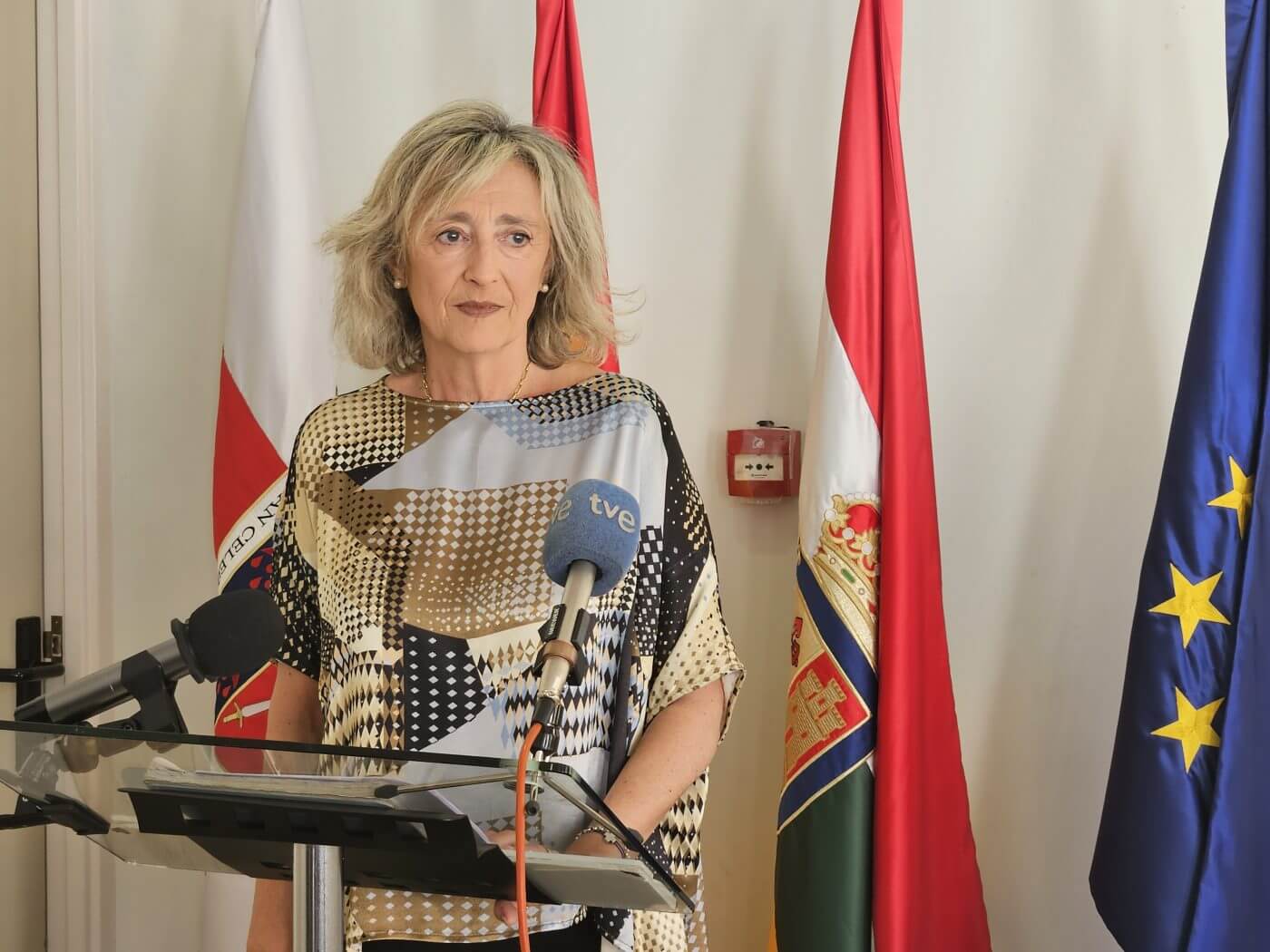 Lee más sobre el artículo La alcaldesa afirma que para que Calahorra sea una ciudad más segura necesita la implicación del Gobierno central