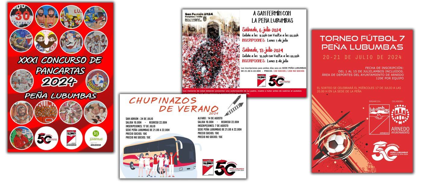 Lee más sobre el artículo La Peña Lubumbas de Arnedo presenta sus actividades para este verano