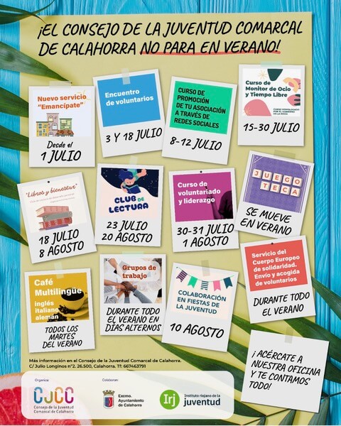 Lee más sobre el artículo El Consejo de la Juventud Comarcal de Calahorra presenta sus actividades para este verano