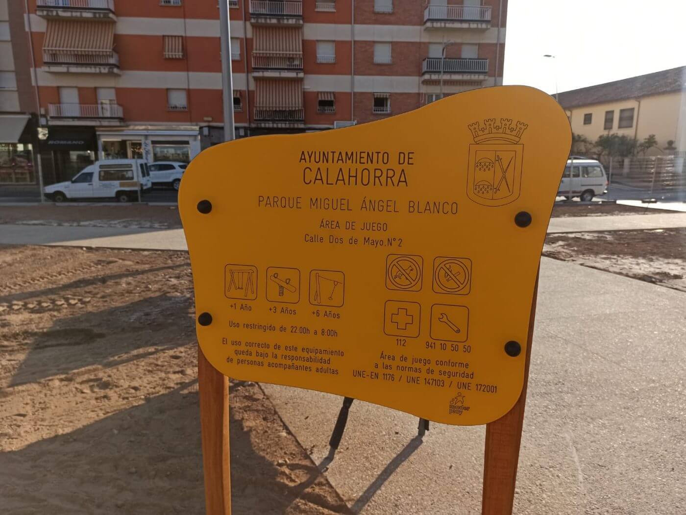 Lee más sobre el artículo Calahorra dedica el parque del solar del antiguo cuartel de la Guardia Civil a Miguel Ángel Blanco