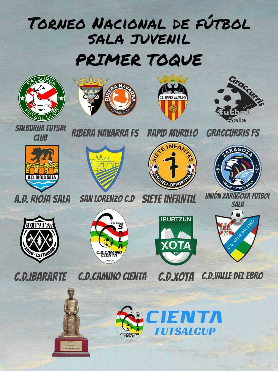 Lee más sobre el artículo El CD Camino Cienta de Arnedo inicia temporada con el III Torneo Nacional de Fútbol Sala Juvenil ‘Primer Toque’