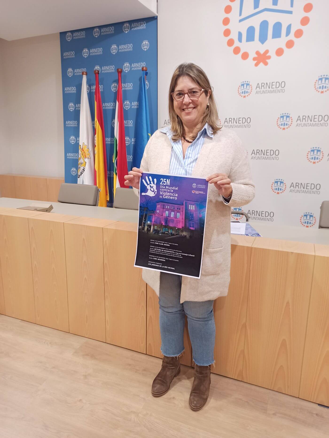 Lee más sobre el artículo Arnedo conmemorará el «Día para la Eliminación de la Violencia contra la Mujer» con un manifiesto, dos películas y una exposición