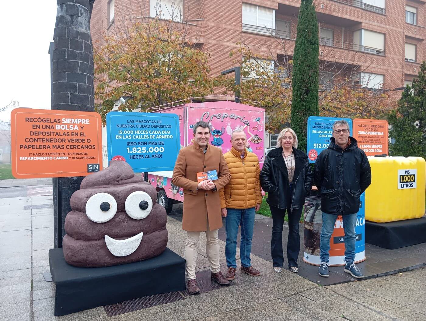 Lee más sobre el artículo El Ayuntamiento de Arnedo pone en marcha la campaña ‘Sin excusas’ para concienciar sobre los orines y los excrementos de los perros