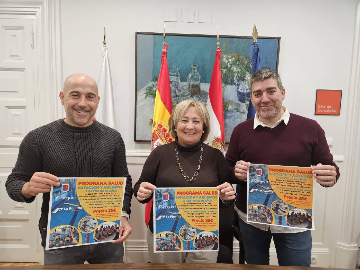 Lee más sobre el artículo El programa municipal de salud de Calahorra para personas mayores de 60 años ofertará en 2025 cursos de natación y aquagym