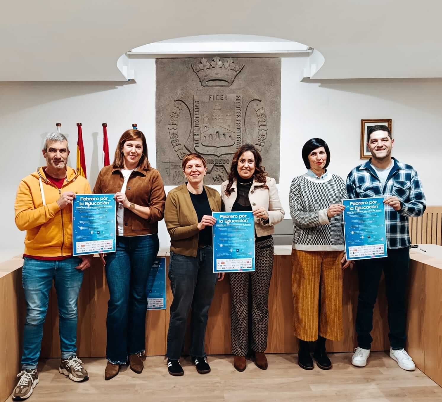 Lee más sobre el artículo Cuatro conferencias, dos talleres y la proyección de cortometrajes integran el programa de ‘Febrero por la Educación’ en Arnedo