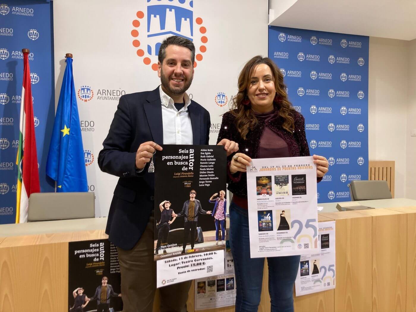 Lee más sobre el artículo El Ayuntamiento de Arnedo organiza jornadas de puertas abiertas en el teatro Cervantes como culminación del 25 aniversario