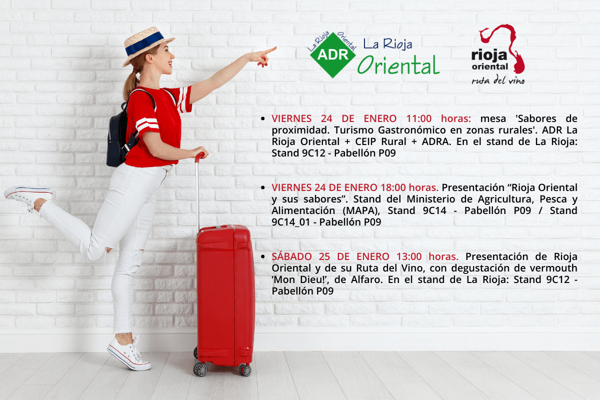 Lee más sobre el artículo Rioja Oriental desplegará una intensa actividad en FITUR 2025 para promocionar la riqueza del territorio