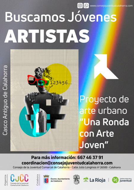 Lee más sobre el artículo El Consejo de la Juventud Comarcal de Calahorra pone en marcha la séptima edición de ‘Una Ronda con Arte Joven’