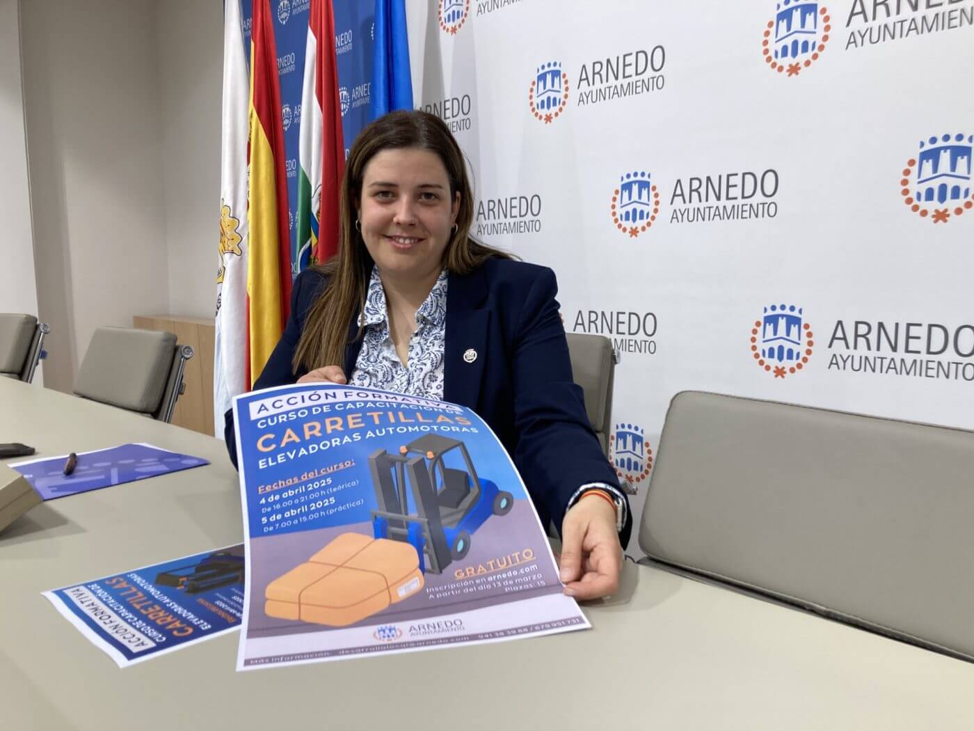 Lee más sobre el artículo El Ayuntamiento de Arnedo organiza los días 4 y 5 de abril un curso gratuito de capacitación de carretillas elevadoras automotoras