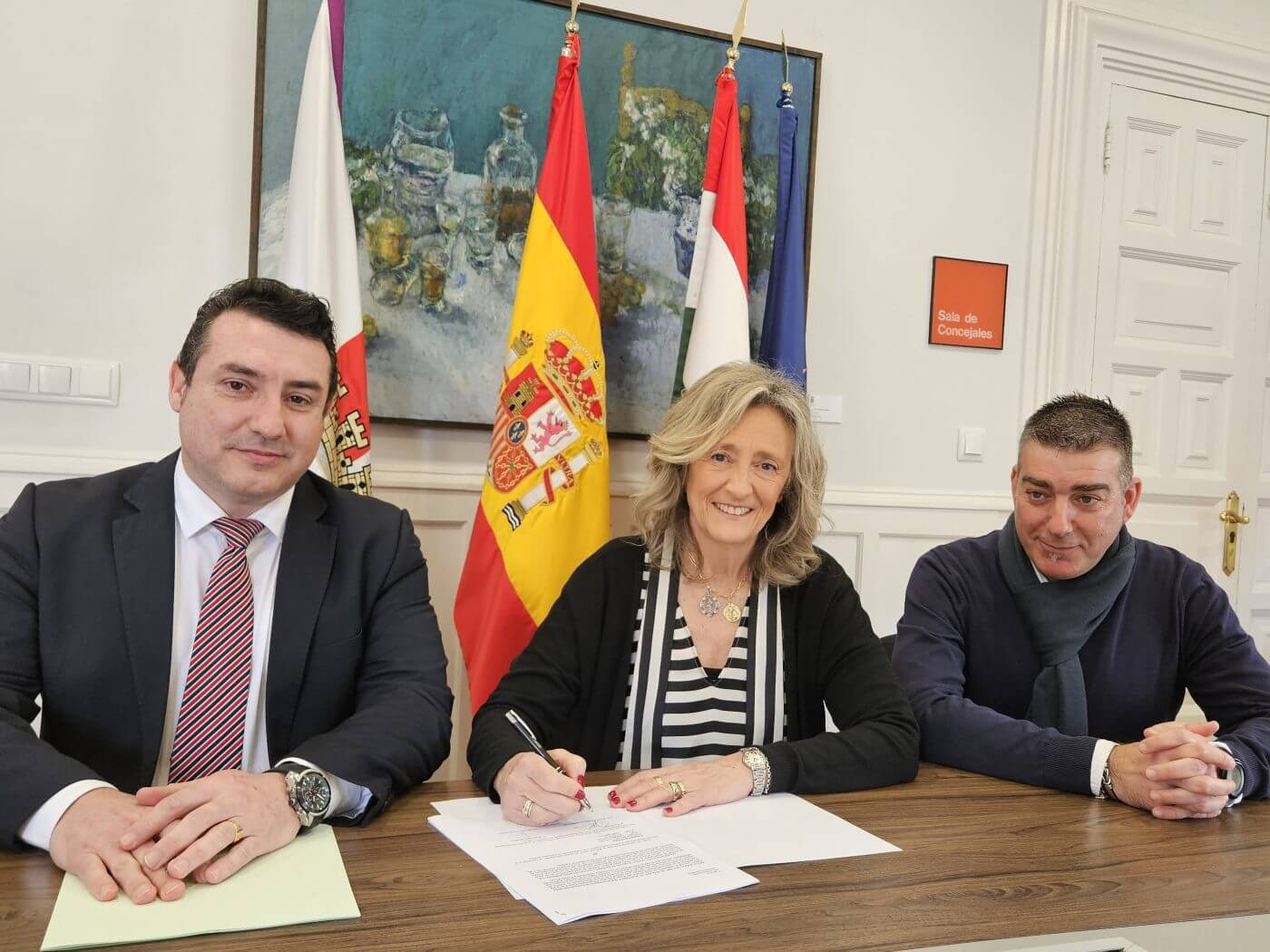 Lee más sobre el artículo El Ayuntamiento de Calahorra y FCC Medio Ambiente firman el contrato de gestión de limpieza viaria