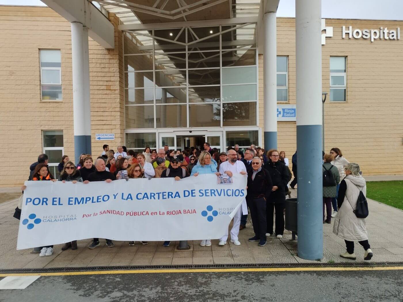 Lee más sobre el artículo La plataforma vecinal SOS Hospital Calahorra y CCOO convocan una manifestación en el centro de Calahorra el sábado 29 de marzo